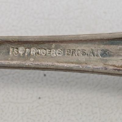 Antique Silverware WM Rogers H & T Old Company Plate Simpson H.M