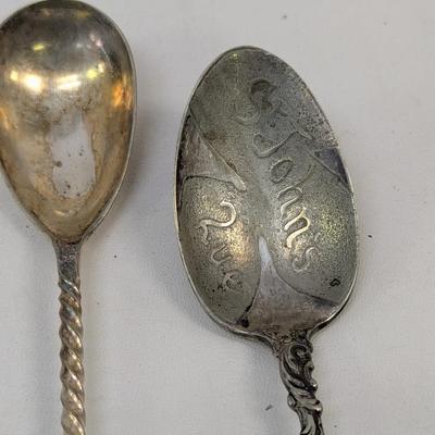 Antique Silverware WM Rogers H & T Old Company Plate Simpson H.M