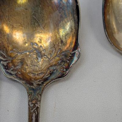 Antique Silverware WM Rogers H & T Old Company Plate Simpson H.M