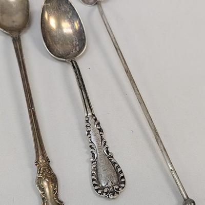 Sale Photo Thumbnail #2148: 128 Grams Sterling Silver Utensils