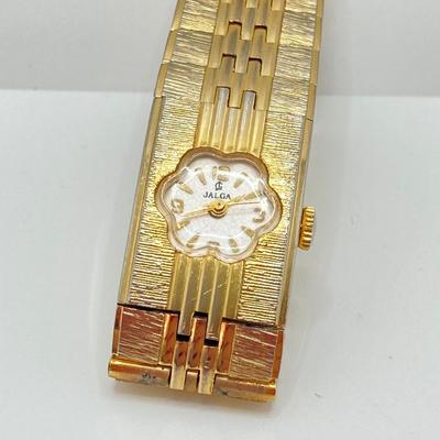 LOT 607: Jalga Gold Tone Watch, Vintage Letter Opener and Swiss Musical Movement Torna A Sorrento Music Box