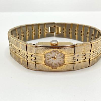 LOT 607: Jalga Gold Tone Watch, Vintage Letter Opener and Swiss Musical Movement Torna A Sorrento Music Box