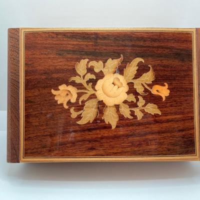 LOT 607: Jalga Gold Tone Watch, Vintage Letter Opener and Swiss Musical Movement Torna A Sorrento Music Box