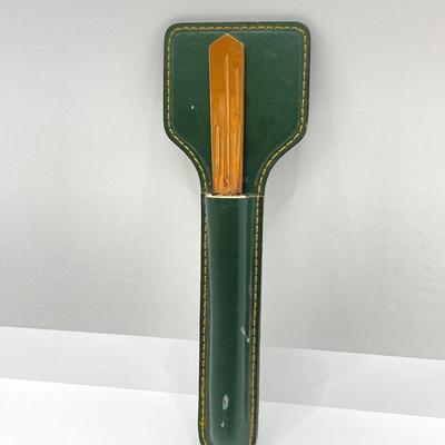 LOT 607: Jalga Gold Tone Watch, Vintage Letter Opener and Swiss Musical Movement Torna A Sorrento Music Box