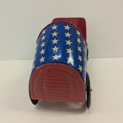 Large Toy Tin Car Planter