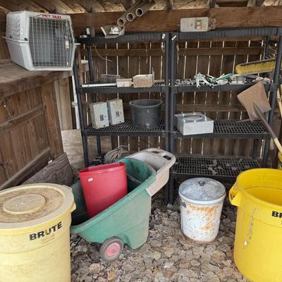 Lot 18: Outside shed selection