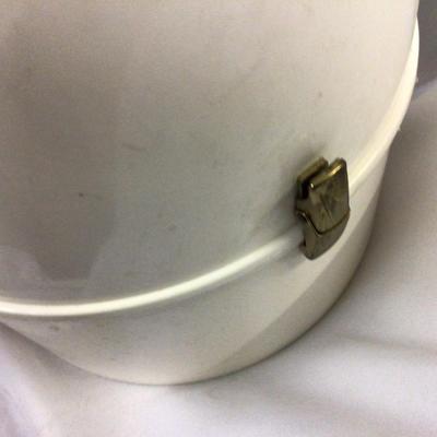 Large Pink Hat Box Small White Hat Box