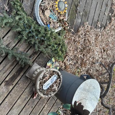 Lot 22: Yard Ornaments & More
