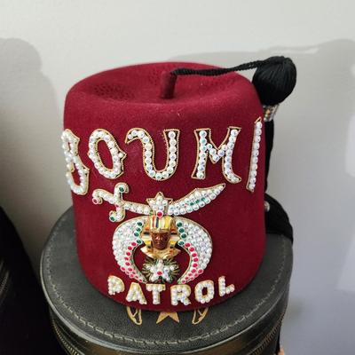2 Baltimore Mason Boumi Temple Fez Hats w Gloves Ties Cases