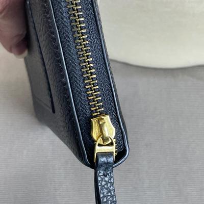 Tory Burch Black Leather Wallet