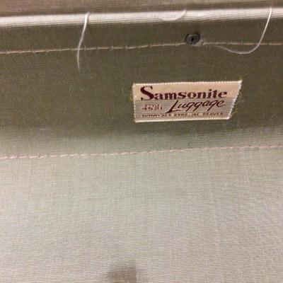 Matching Samsonite Vintage Luggage