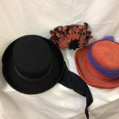 Vintage Ladies Hat Lit