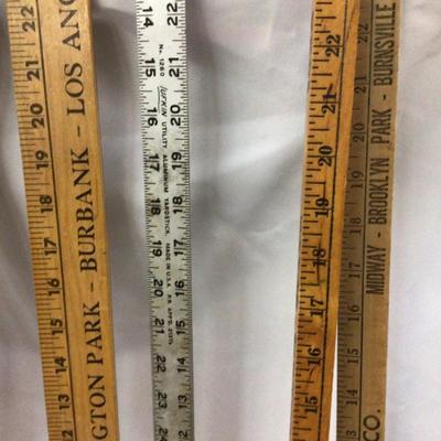 Yard Sticks and Wood Ruler