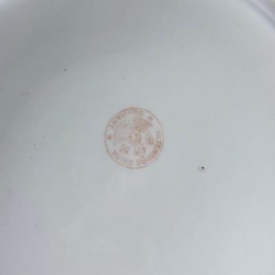 LOT 19D: 1979 Royal Doulton "The Old Balloon Seller" Decorative Plate D6649, 1995 Fitz & Floyd Christmas Cookie Plate,...