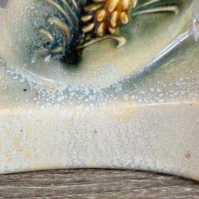 LOT 20D: Vintage Hull USA Art Pottery 14" Pinecone Ewer / Vase