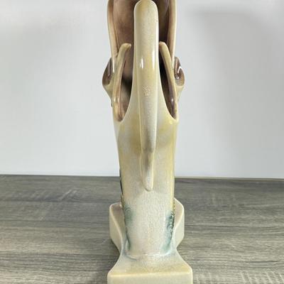 LOT 20D: Vintage Hull USA Art Pottery 14" Pinecone Ewer / Vase