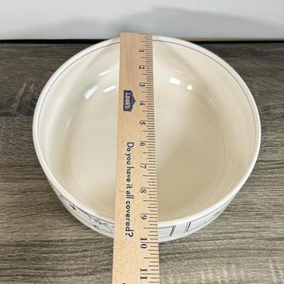 LOT 26D: Mikasa Intaglio CAC20 Annette Bowl, French Saxon China Co 22k Gold Decor Plates, Liberty Blue Independence Hall Plates &...