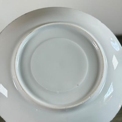 LOT 31D: Vintage Tea Cups w/ Matching Saucers: Nippon, Royal Winton June Festival & More