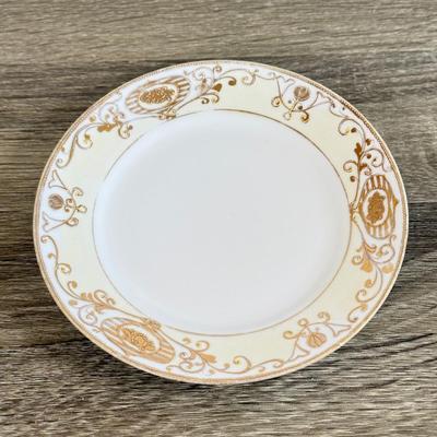 LOT 31D: Vintage Tea Cups w/ Matching Saucers: Nippon, Royal Winton June Festival & More