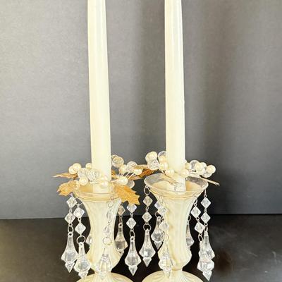 LOT 33D: Lenox Candlestick Holder Pairs