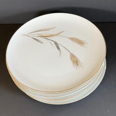 LOT 35D: Sango China Japan Autumn Gold Wheat Dish Set