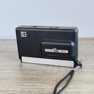 LOT 37D: Vintage Cameras: Kodak Disc 4100 & Minolta ES 35mm Point & Shoot