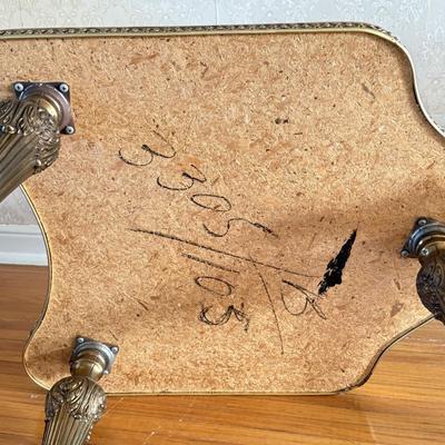 LOT 40L: Pair of Vintage French Style Nesting End Tables