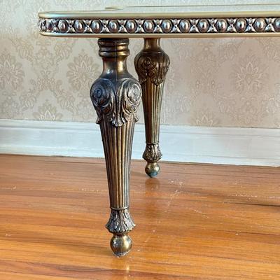 LOT 40L: Pair of Vintage French Style Nesting End Tables