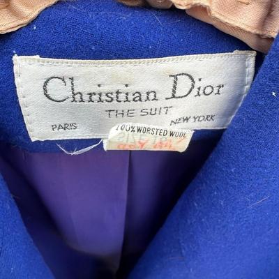 LOT 41G: Two Vintage Christian Dior “The Suit” Women’s Blazers