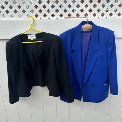 LOT 41G: Two Vintage Christian Dior “The Suit” Women’s Blazers