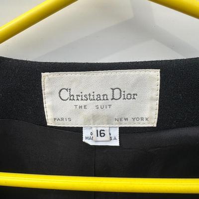 LOT 41G: Two Vintage Christian Dior “The Suit” Women’s Blazers