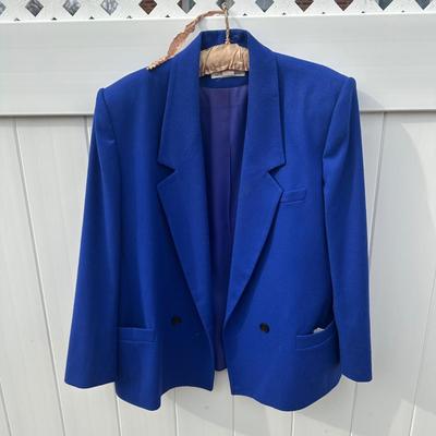 LOT 41G: Two Vintage Christian Dior “The Suit” Women’s Blazers