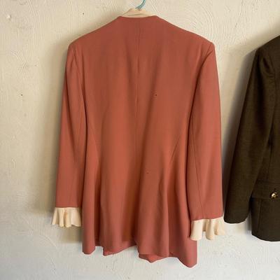 LOT 42G: Two Vintage Christian Dior Women’s Blazers