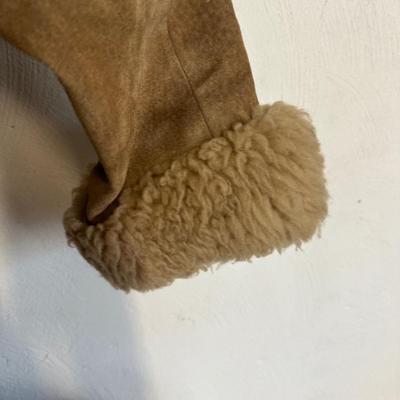 LOT 45G: Mink Fur Shawl & Lambskin Coat