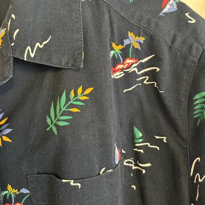 LOT 47G: Vintage Fishing Themed / Hawaiian Shirts & More