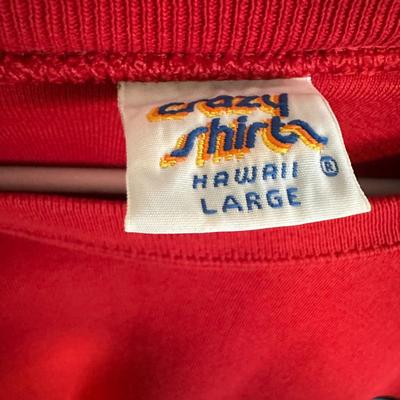 LOT 47G: Vintage Fishing Themed / Hawaiian Shirts & More