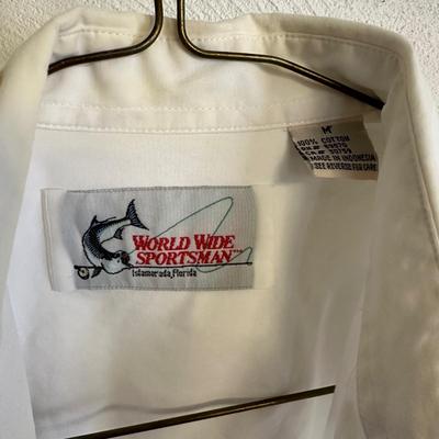 LOT 47G: Vintage Fishing Themed / Hawaiian Shirts & More