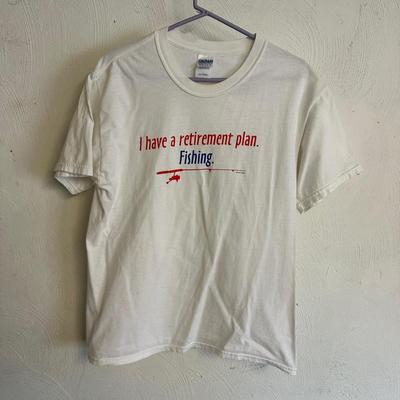 LOT 47G: Vintage Fishing Themed / Hawaiian Shirts & More