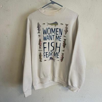 LOT 47G: Vintage Fishing Themed / Hawaiian Shirts & More