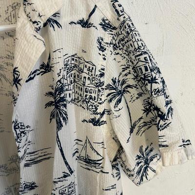 LOT 47G: Vintage Fishing Themed / Hawaiian Shirts & More