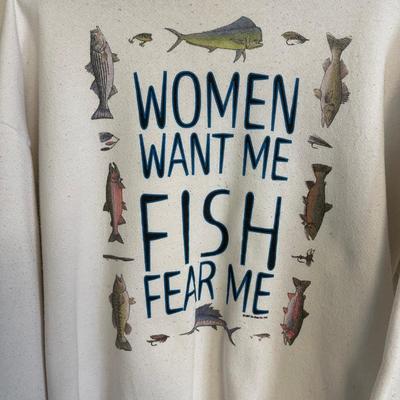 LOT 47G: Vintage Fishing Themed / Hawaiian Shirts & More