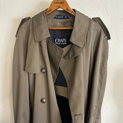 LOT 48G: Vintage Polo Ralph Lauren and Chaps Ralph Lauren Trench Coats