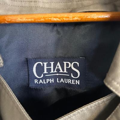 LOT 48G: Vintage Polo Ralph Lauren and Chaps Ralph Lauren Trench Coats