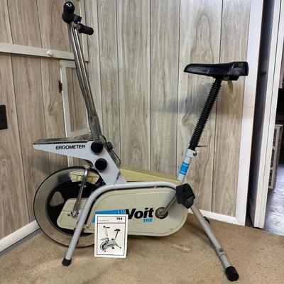 LOT 49B: Voit Sports Tre Ergometer Exercise Bike
