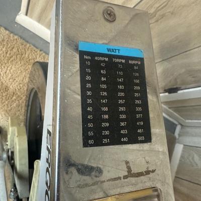 LOT 49B: Voit Sports Tre Ergometer Exercise Bike