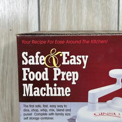 LOT 52B: Rival Crockpot Stoneware Slow Cooker & Ginsu Food Prep Machine