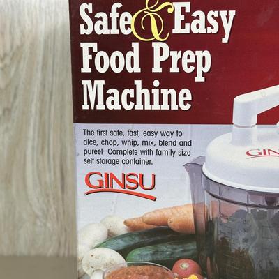 LOT 52B: Rival Crockpot Stoneware Slow Cooker & Ginsu Food Prep Machine