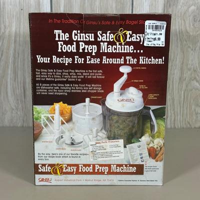 LOT 52B: Rival Crockpot Stoneware Slow Cooker & Ginsu Food Prep Machine