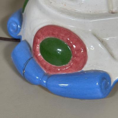 LOT 53B: Vintage 22” White Ceramic Christmas Tree Light