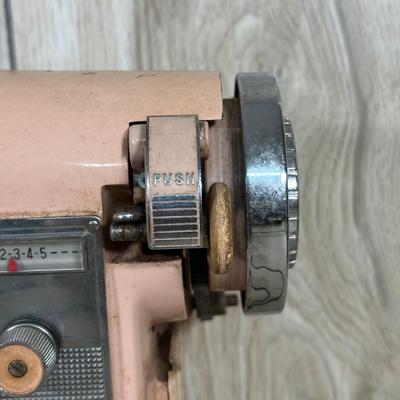 LOT 56B: Vintage Pink Atlas Sewing Machine